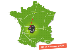carte logistique limousin